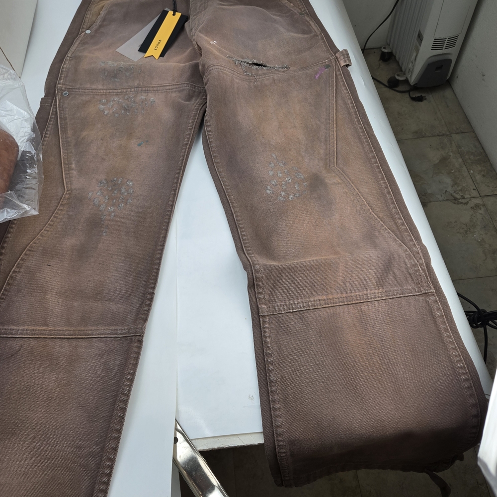 Rhude Reza Double Knee Pants "Espresso"